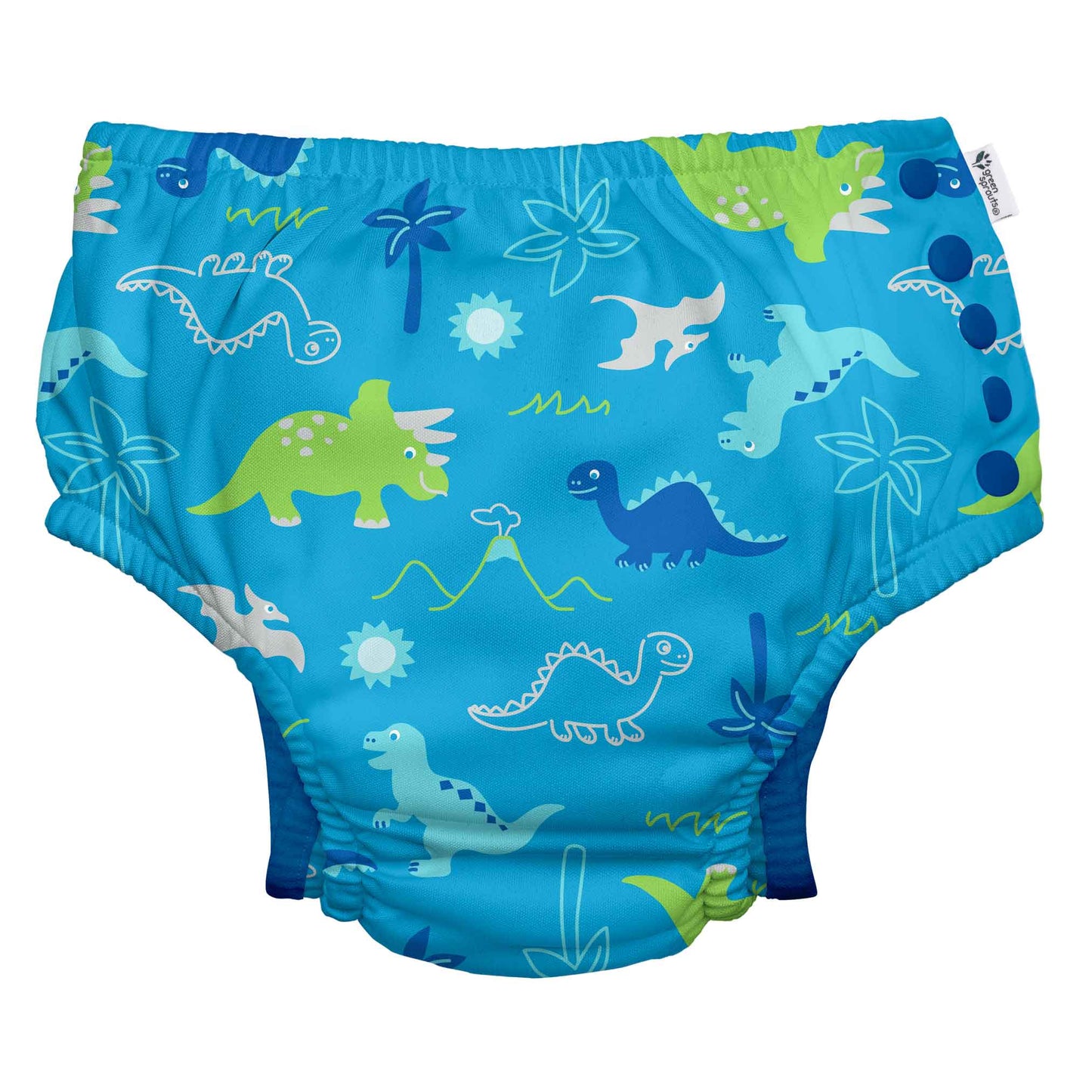 Green Sprouts - Eco Snap Swim Diaper with Gusset (Classic Collection)