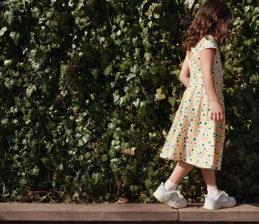 Alice + Ames - Summer Breeze Play Skirt - Mid Century Dot