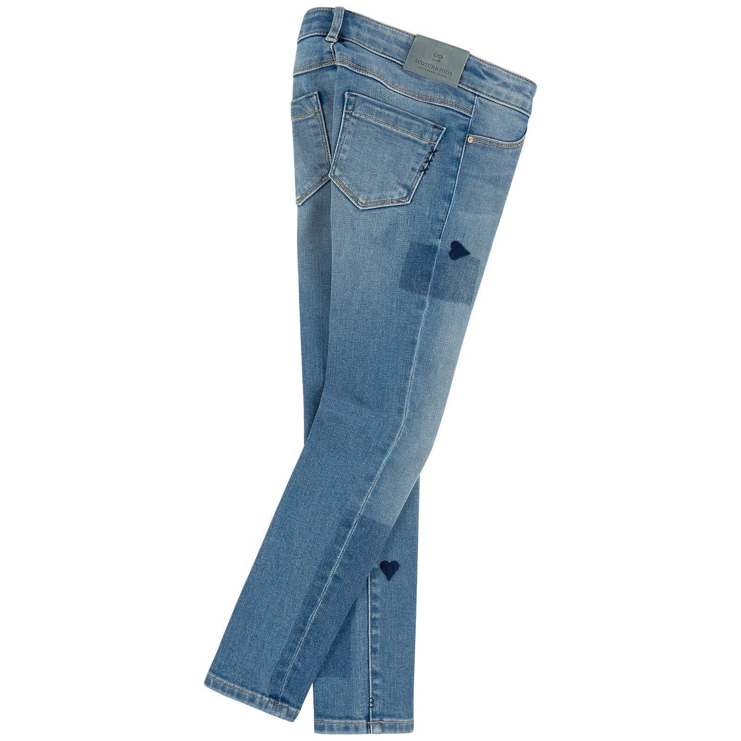 SCOTCH&SODA - La Milou Skinny Fit Jeggings With Hearts
