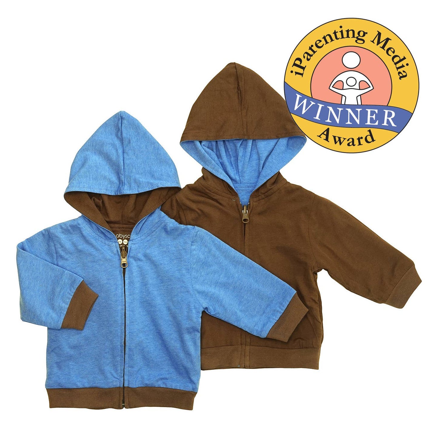 babysoy Inc - Baby & Toddler Duo Colored Hoodie