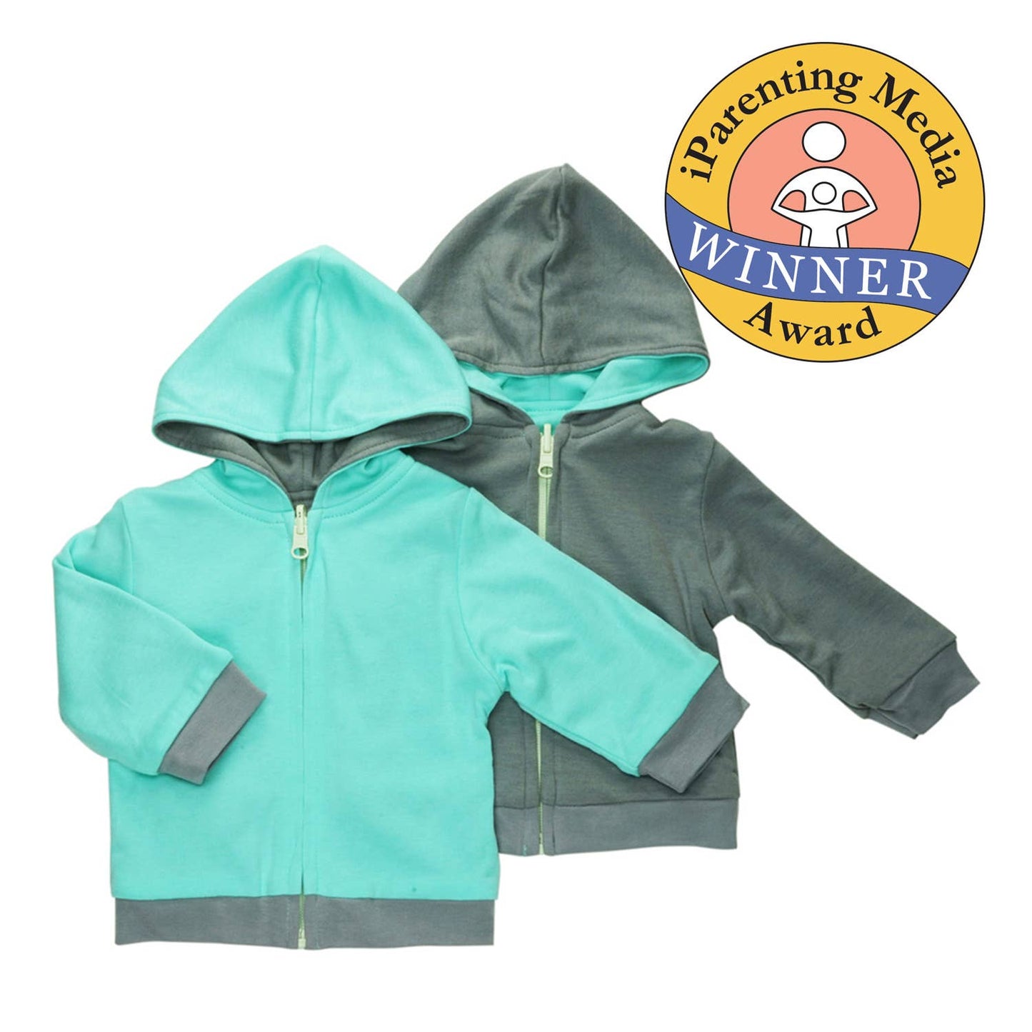babysoy Inc - Baby & Toddler Duo Colored Hoodie