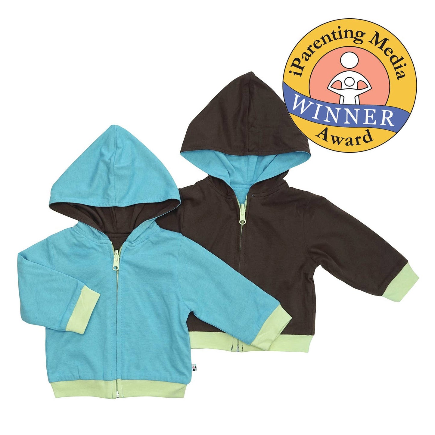 babysoy Inc - Baby & Toddler Duo Colored Hoodie