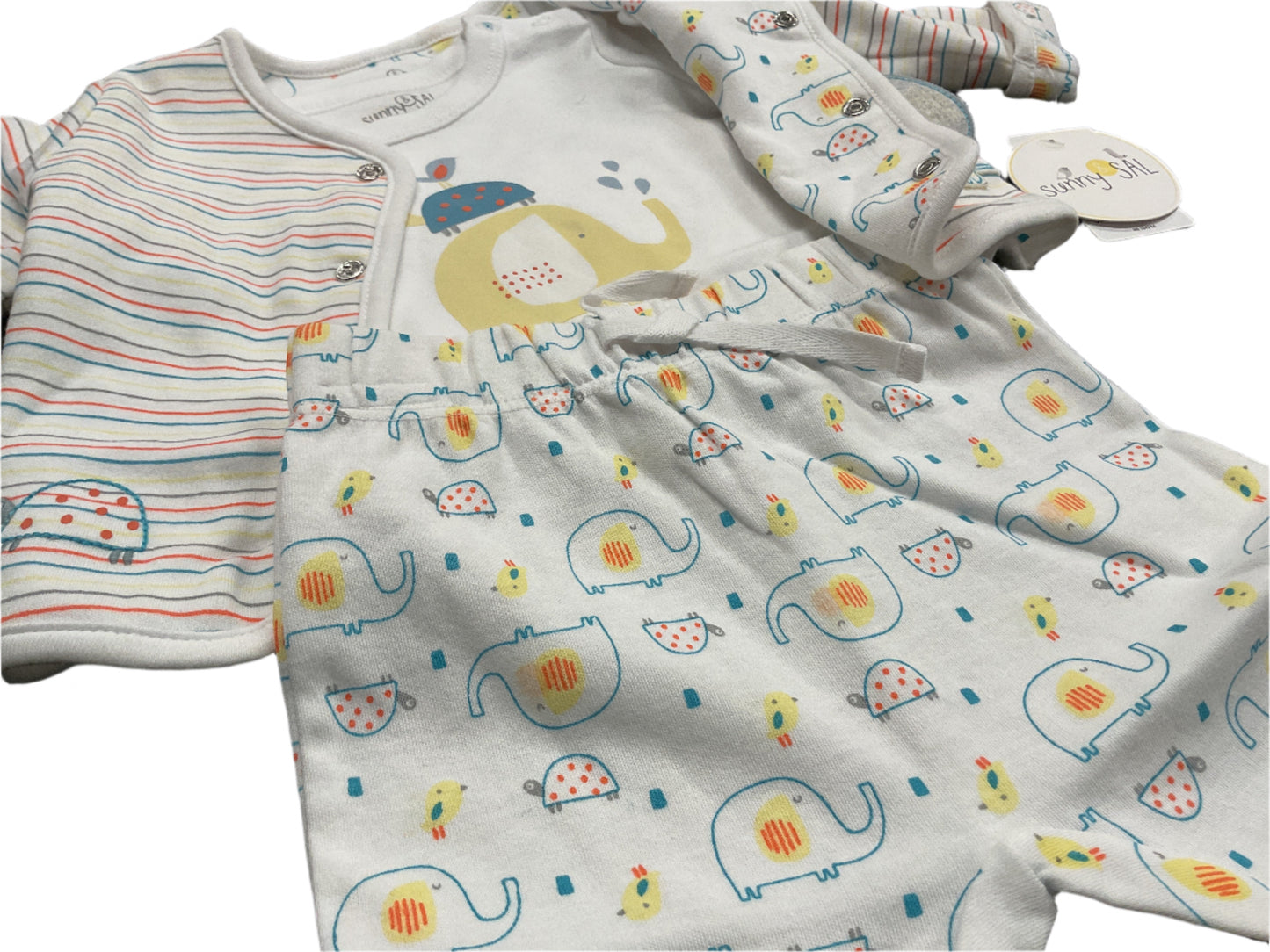 Elephant Turtle Bird Sleep and Play 2-pack Sunny & Sal