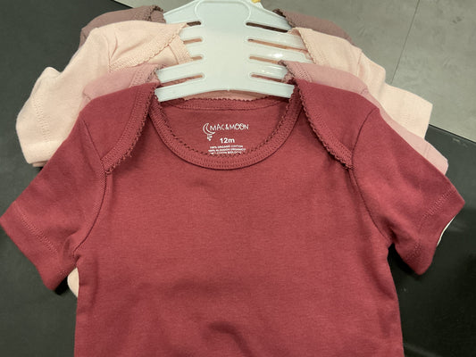 4-Pack Organic Cotton Bodysuit