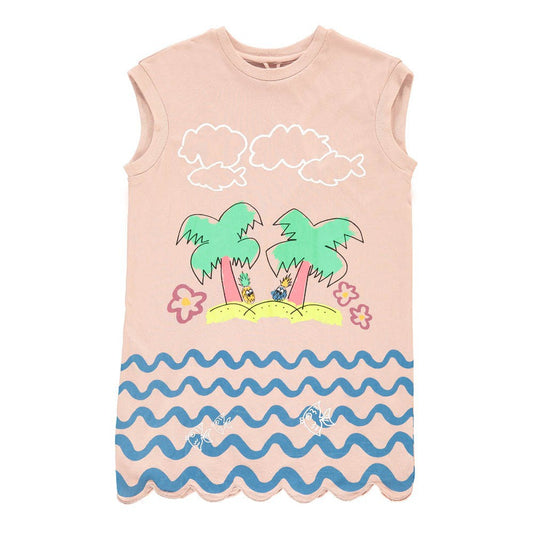 Stella McCartney - Girls Joni Dress With Palms