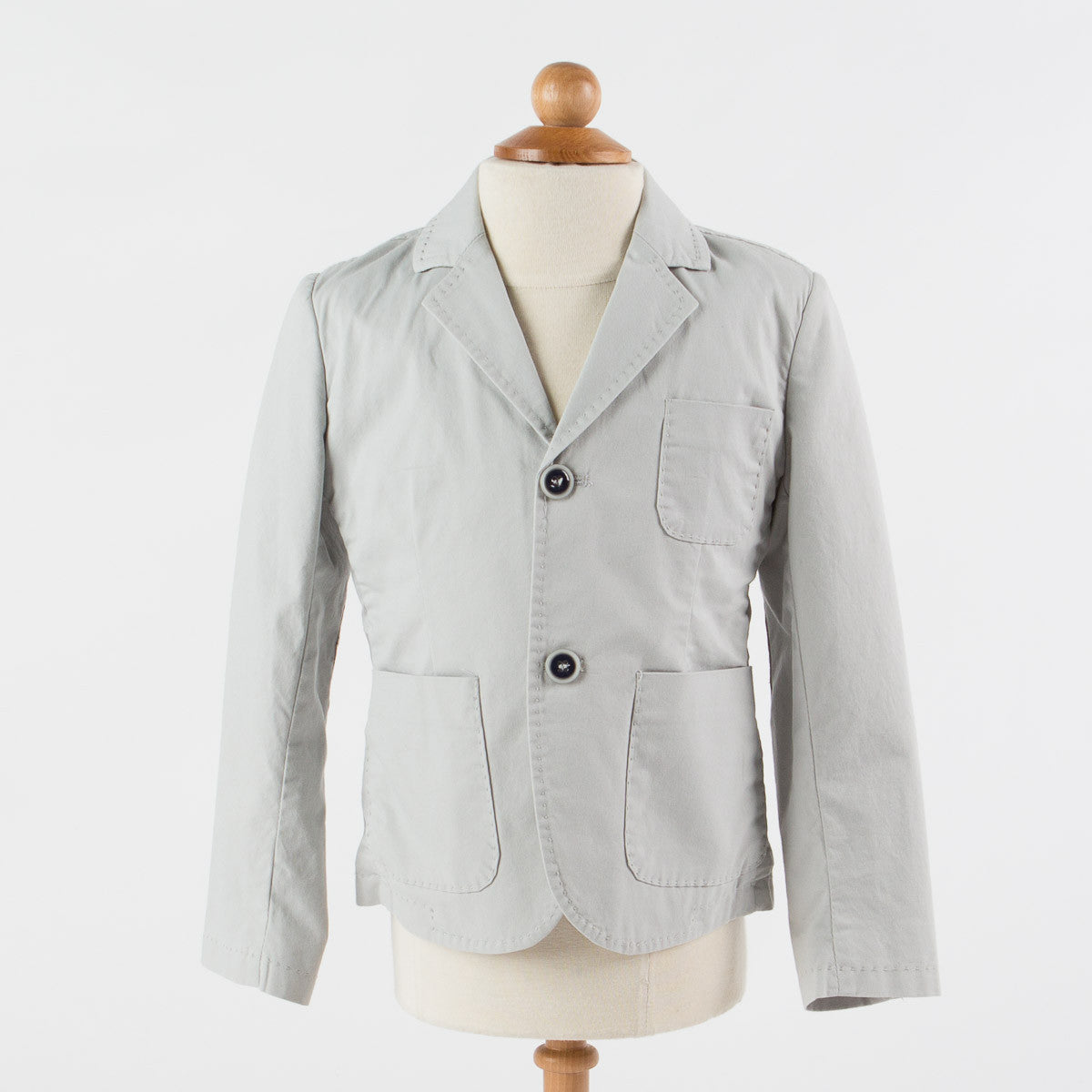 Heach Junior by Silvian Heach - Boys Cotton Summer Berlini Blazer, Grey
