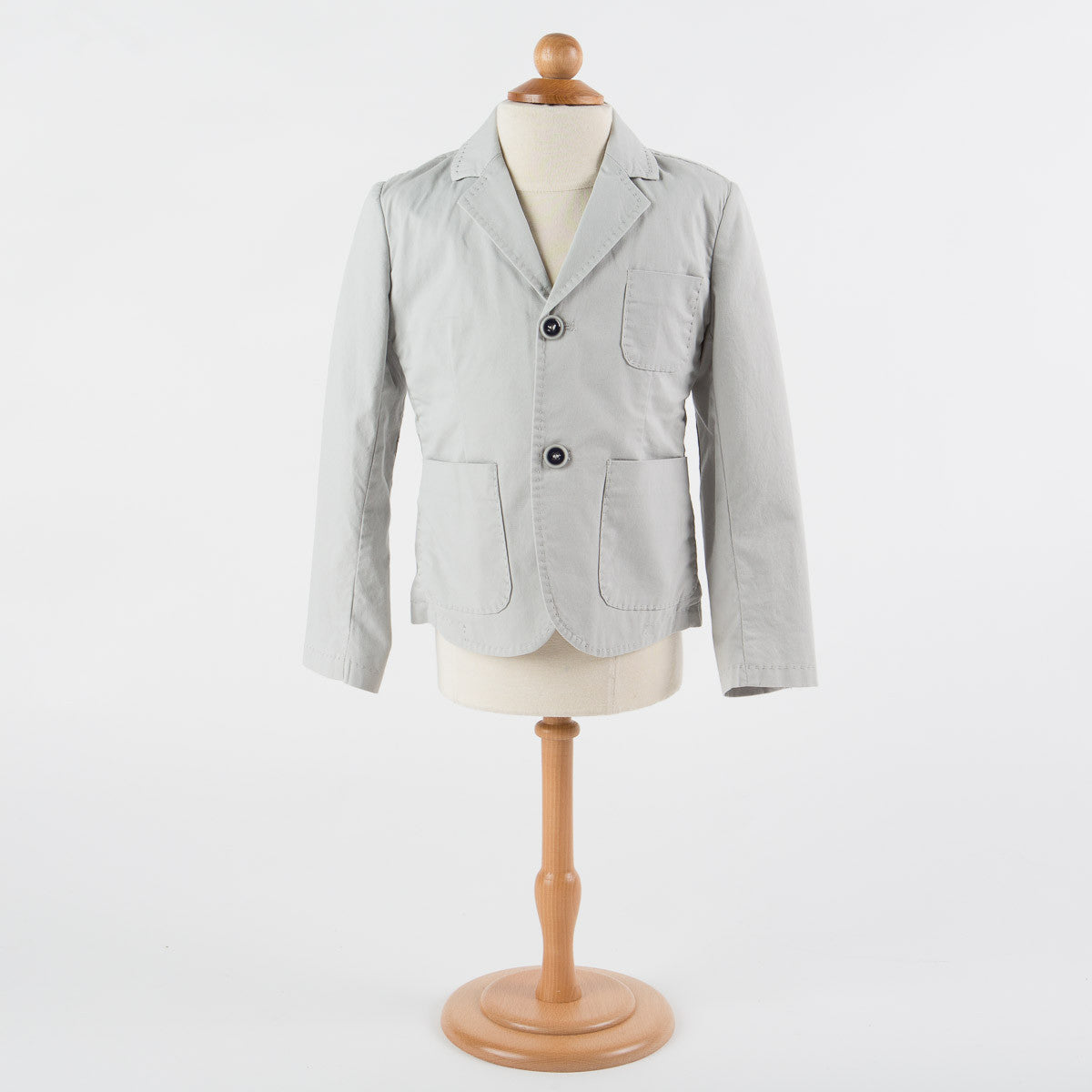 Heach Junior by Silvian Heach - Boys Cotton Summer Berlini Blazer, Grey