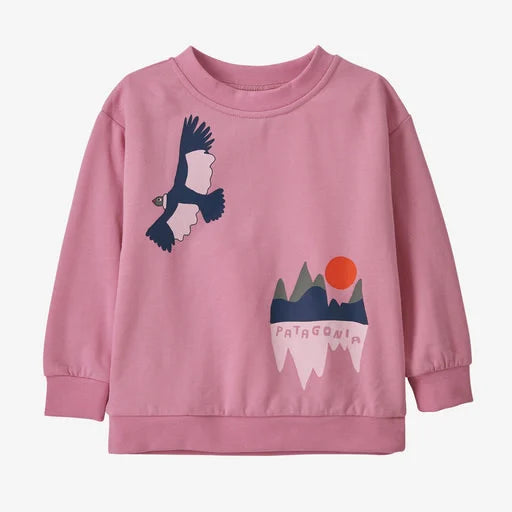 Patagonia Baby Lightweight Crew Sweatshirt - Condor Peaks