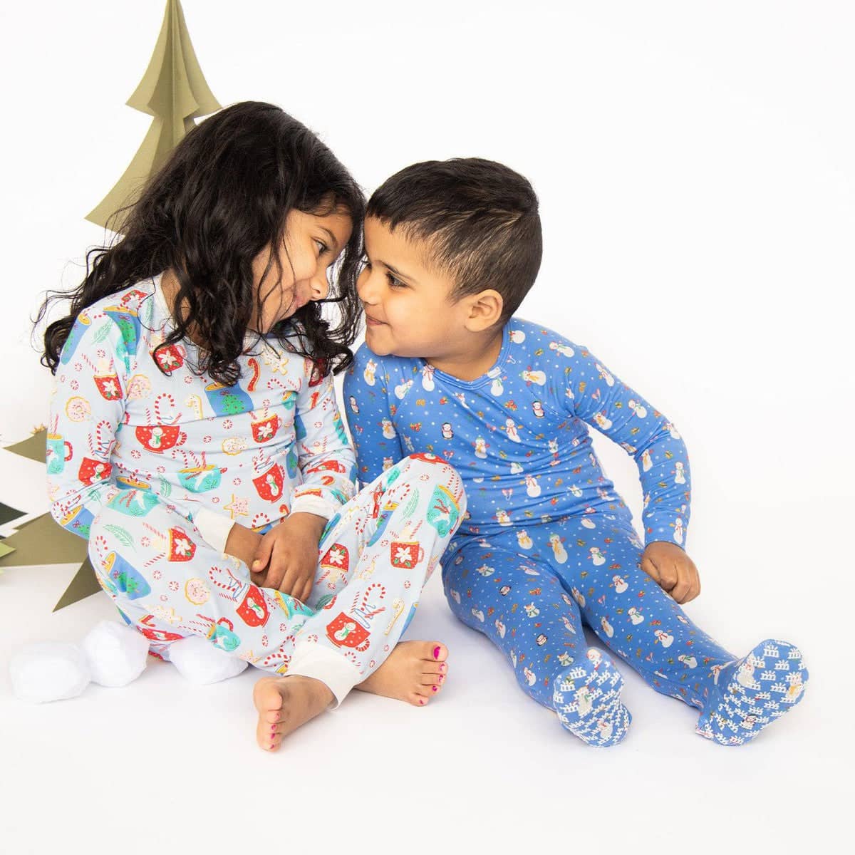 Magnetic Me - Raglan Sleeve Plackt Twotie Set - Snow Much Fun