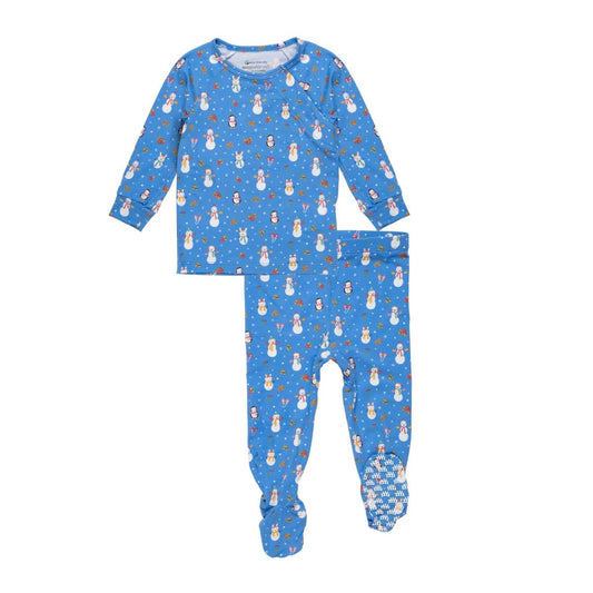 Magnetic Me - Raglan Sleeve Plackt Twotie Set - Snow Much Fun