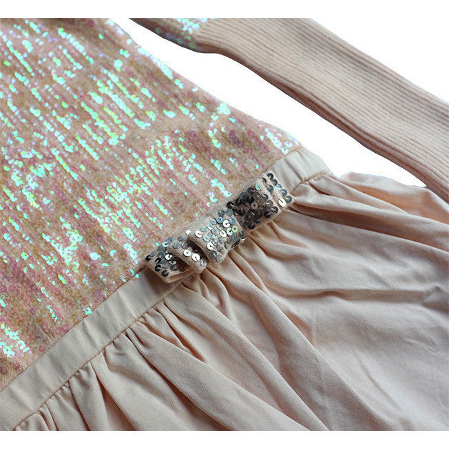 Silvian Heach - Girls Rose Caleb Dress with Sleeves - Silvian Heach - Dresses - www.kidinvogue.com