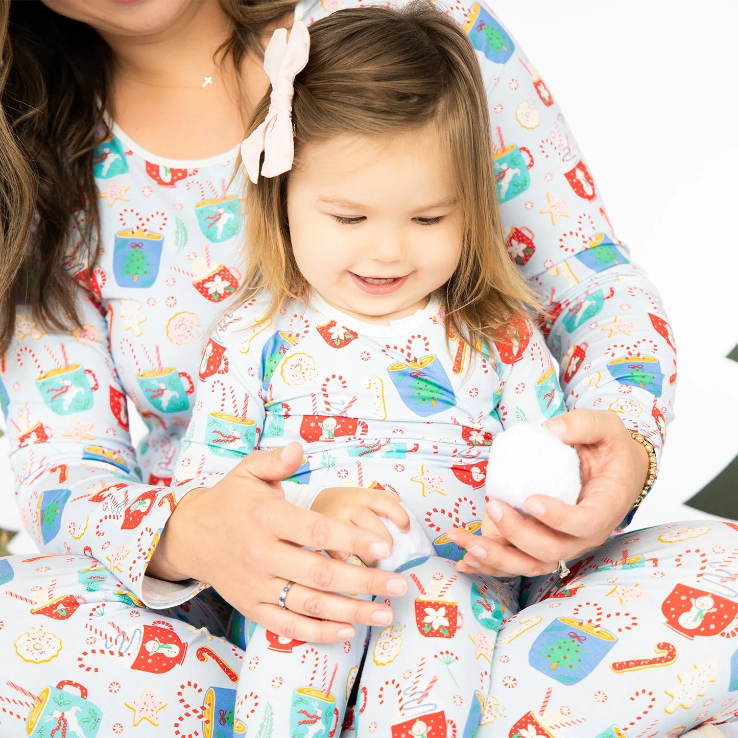 Magnetic Me - Modal Raglan Sleeve Placket Twotie Set - Wake Me Up, Before You Cocoa