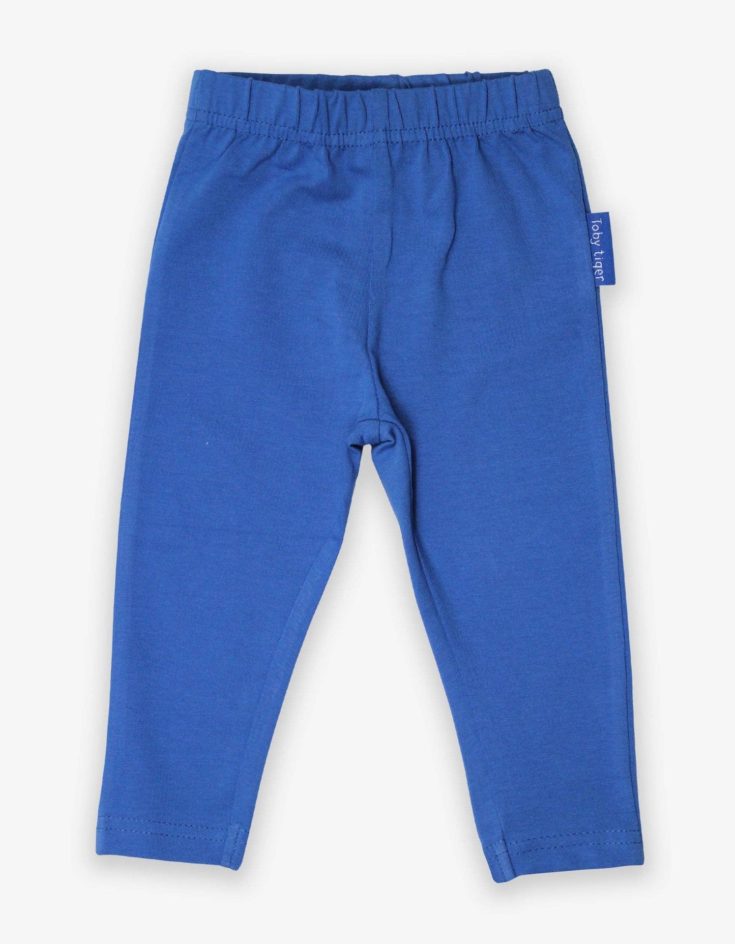 Toby Tiger - Organic Blue Basic Leggings