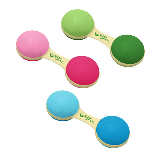 Green Sprouts - Sprout Ware® Dumbbell Rattle made from Plants