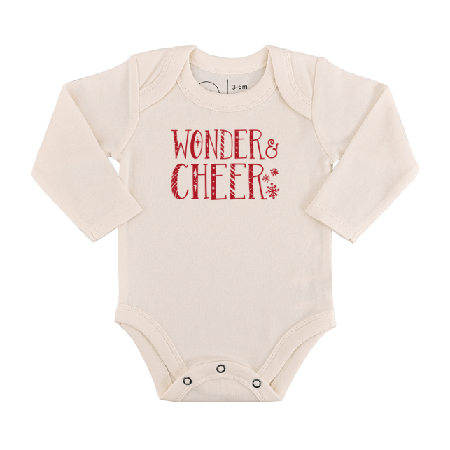 Finn + Emma - Long Sleeve Graphic Bodysuit - Wonder & Cheer