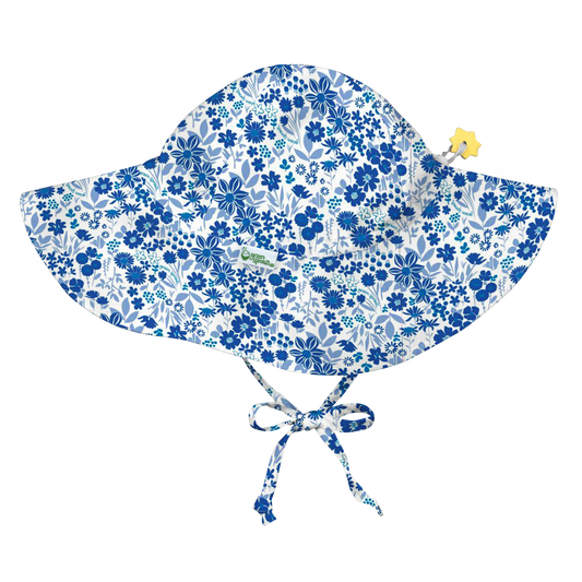 Green Sprouts - Brim Sun Protection Hat - Fresh Prints - Sun hat